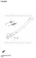 BEQUILLE pour Suzuki DR-Z 400 2025