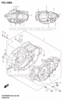 CARTERS MOTEUR pour Suzuki DR-Z 400 2025