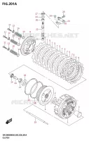 EMBRAYAGE pour Suzuki DR-Z 400 2025