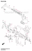 ENSEMBLE DE SELECTION DE VITESSES pour Suzuki DR-Z 400 2025