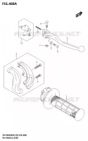 LEVIER DROIT   POIGNEE DROITE pour Suzuki DR-Z 400 2025