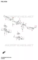 REPOSE PIEDS pour Suzuki DR-Z 400 2025