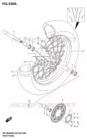 ROUE AVANT pour Suzuki DR-Z 400 2025