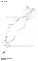 SYSTÈME DE RECYCLAGE VAPEURS CARBURANT (E33) pour Suzuki DR-Z 400 2025