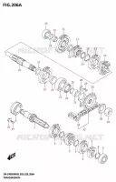 TRANSMISSION pour Suzuki DR-Z 400 2025