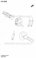 COMMODOS (DL1050RJ) pour Suzuki V-STROM 1050 2024