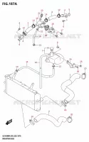DURITES DE RADIATEUR   VASE D'EXPANSION pour Suzuki V-STROM 1050 2024