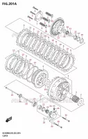 EMBRAYAGE pour Suzuki V-STROM 1050 2024