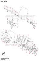 PARE BRISE (DL1050RR) pour Suzuki V-STROM 1050 2024