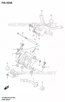 SUPPORT CARENAGE AVANT pour Suzuki V-STROM 1050 2024