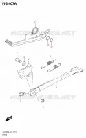 BEQUILLE pour Suzuki V-STROM 650 2025