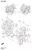 CARTERS MOTEUR pour Suzuki V-STROM 650 2025