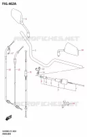 GUIDON ((DL650A,DL650AUE)) pour Suzuki V-STROM 650 2025