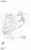 PHARE pour Suzuki V-STROM 650 2025