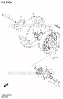 ROUE ARRIERE (DL650XA) pour Suzuki V-STROM 650 2025
