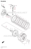 EMBRAYAGE pour Suzuki DR-Z 125 2022