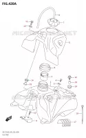 RESERVOIR D'ESSENCE pour Suzuki DR-Z 125 2022