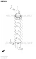 AMORTISSEUR ARRIERE (DR Z125L:E28) pour Suzuki DR-Z 125 2023