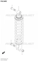 AMORTISSEUR ARRIERE (DR Z125L:E33) pour Suzuki DR-Z 125 2023