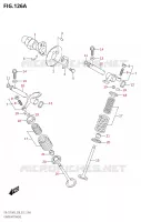 ARBRE A CAMES   SOUPAPES pour Suzuki DR-Z 125 2023