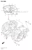 CARTERS MOTEUR pour Suzuki DR-Z 125 2023