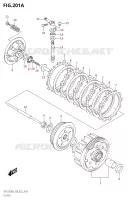 EMBRAYAGE pour Suzuki DR-Z 125 2023