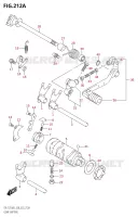 ENSEMBLE DE SELECTION DE VITESSES pour Suzuki DR-Z 125 2023