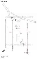 GUIDON (DR Z125:E28) pour Suzuki DR-Z 125 2023