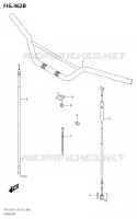 GUIDON (DR Z125L:E28) pour Suzuki DR-Z 125 2023