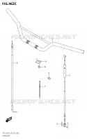GUIDON (DR Z125L:E33) pour Suzuki DR-Z 125 2023