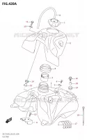RESERVOIR D'ESSENCE pour Suzuki DR-Z 125 2023