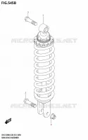 AMORTISSEUR ARRIERE (DR Z125L) pour Suzuki DR-Z 125 2024