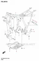 CADRE pour Suzuki DR-Z 125 2024