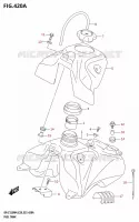 RESERVOIR D'ESSENCE pour Suzuki DR-Z 125 2024