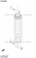AMORTISSEUR ARRIERE (DR Z125) pour Suzuki DR-Z 125 2025