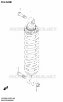 AMORTISSEUR ARRIERE (DR Z125L) pour Suzuki DR-Z 125 2025