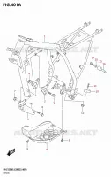 CADRE pour Suzuki DR-Z 125 2025