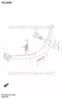 PEDALE DE FREIN (DR Z125L) pour Suzuki DR-Z 125 2025