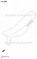 SELLE pour Suzuki DR-Z 125 2025