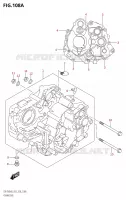 CARTERS MOTEUR pour Suzuki DR 50 2020