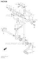 ENSEMBLE DE SELECTION DE VITESSES pour Suzuki DR 50 2020
