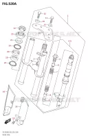 FOURCHE (DR Z50:M0:E03) pour Suzuki DR 50 2020