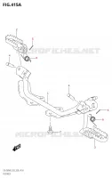 REPOSE PIEDS pour Suzuki DR 50 2020