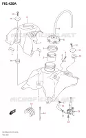 RESERVOIR D'ESSENCE pour Suzuki DR 50 2020
