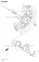 ROUE AVANT pour Suzuki DR 50 2020