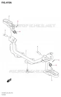 REPOSE PIED pour Suzuki DR 50 2021