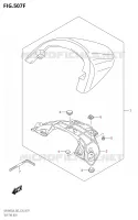 CAPOT DE SELLE (VZR1800BZ:L8:E33) pour Suzuki BOULEVARD 1800 2018