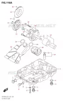 CARTER INFERIEUR   POMPE A HUILE pour Suzuki BOULEVARD 1800 2018