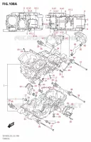 CARTERS MOTEUR pour Suzuki BOULEVARD 1800 2018