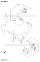 CLIGNOTANTS (VZR1800BZ:L8:E03) pour Suzuki BOULEVARD 1800 2018
